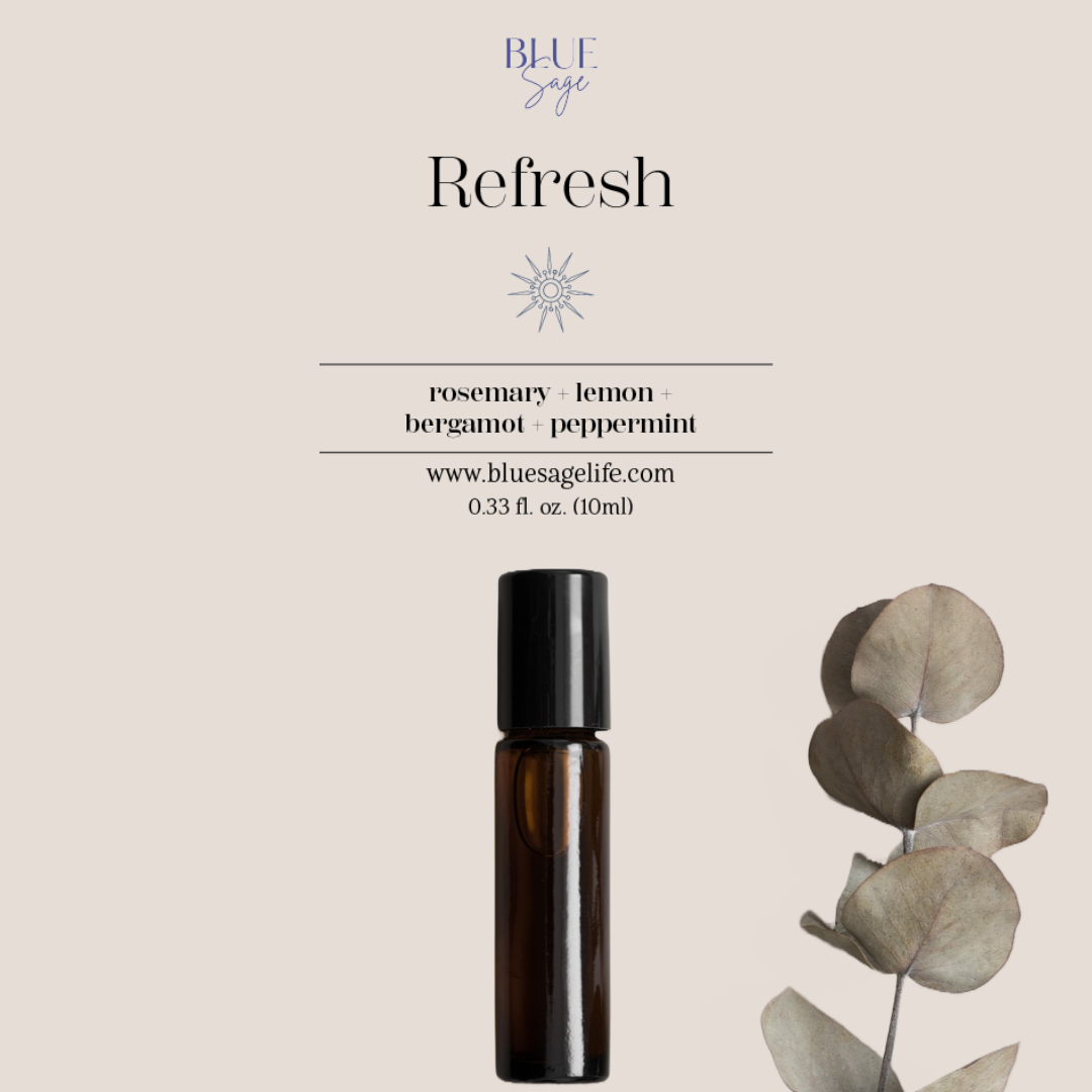 Refresh Blend | Essential Oil Aromatherapy Roller