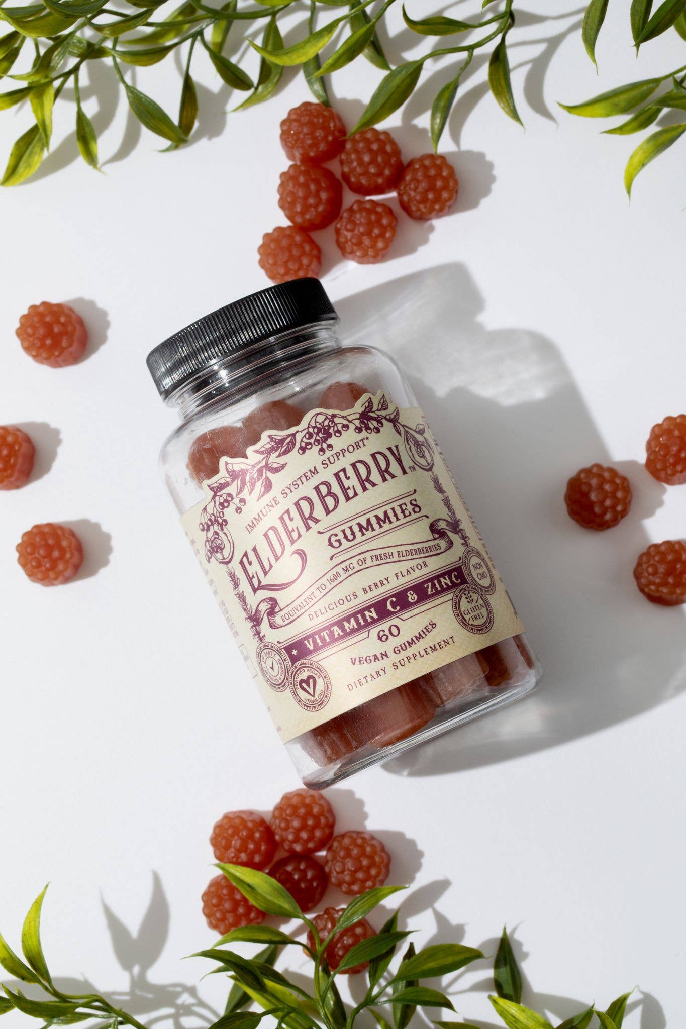 Elderberry Gummies with Zinc+Vitamin C