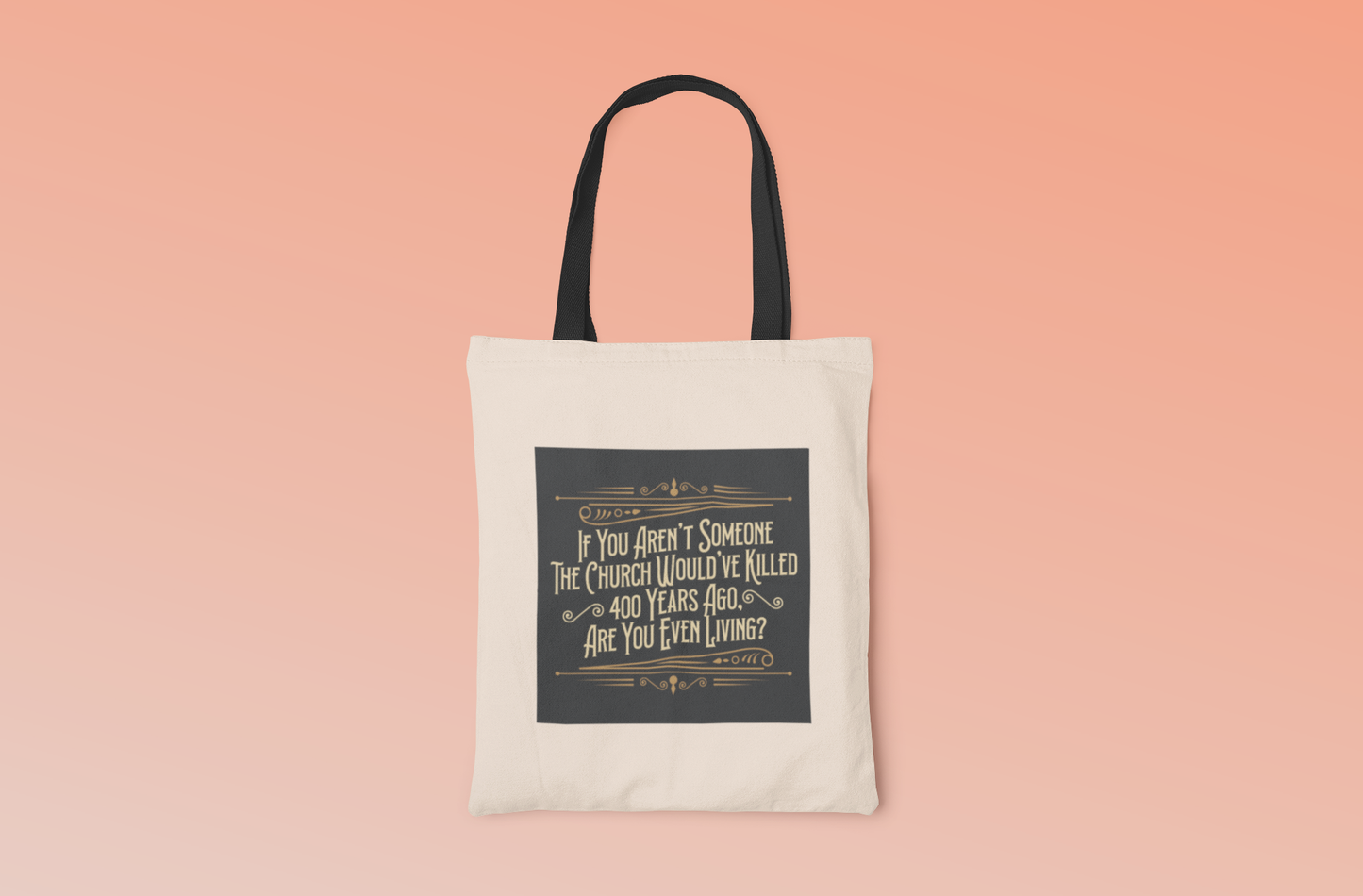 Are You Even Living Tote Bag