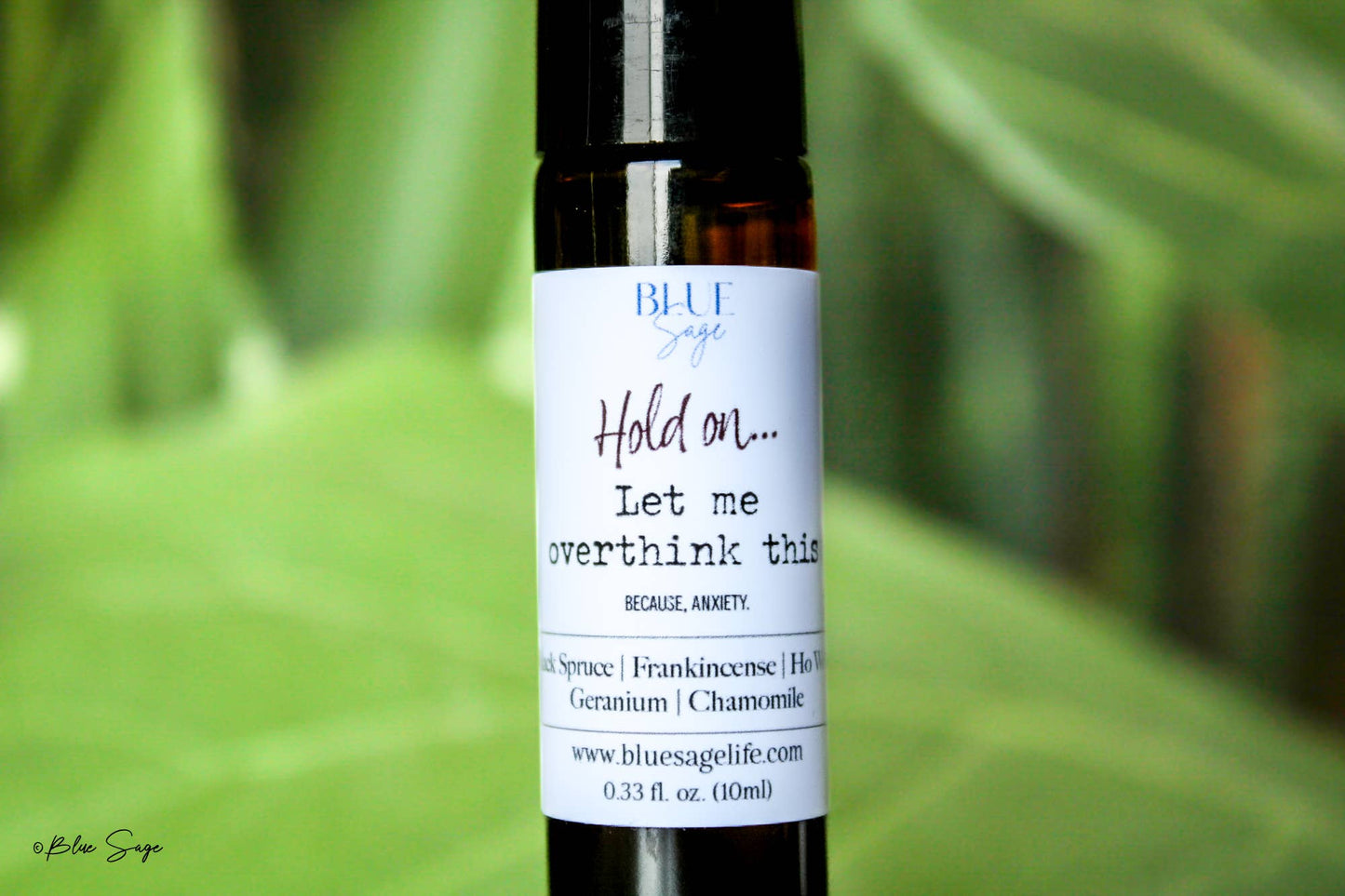 "Hold On, Let Me Overthink This" | Essential Oil Aromatherapy Roller