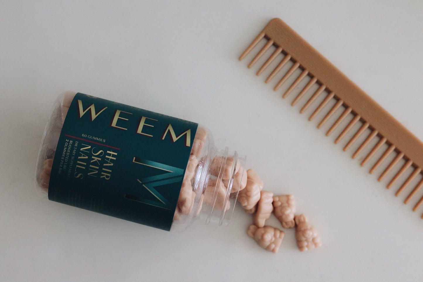 Hair Skin and Nail Gummies - Grow thicker and fuller hair.