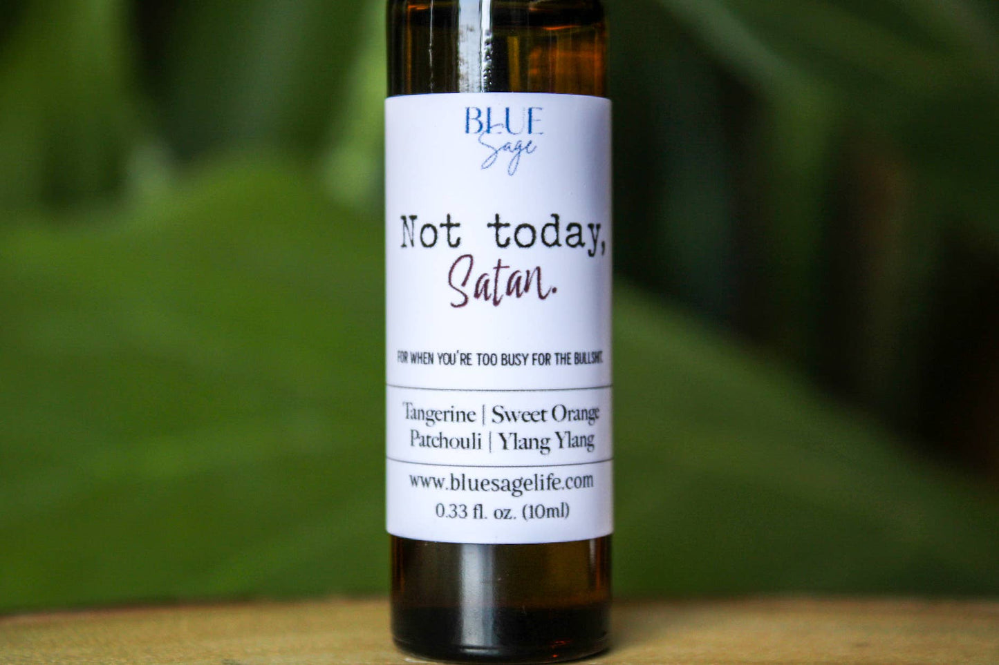 "Not Today Satan" | Essential Oil Aromatherapy Roller