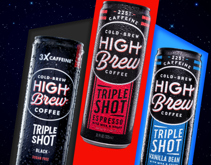 High Brew Coffee - Vanilla Bean Triple Shot