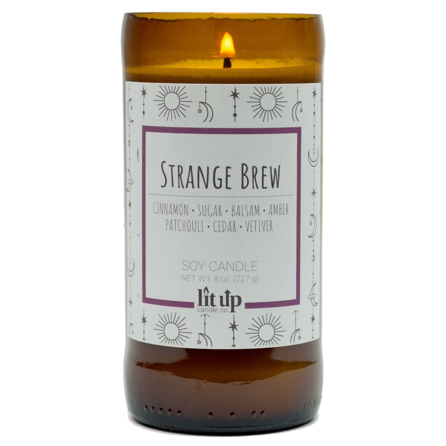 "Strange Brew" - 8oz Beer Bottle Candle
