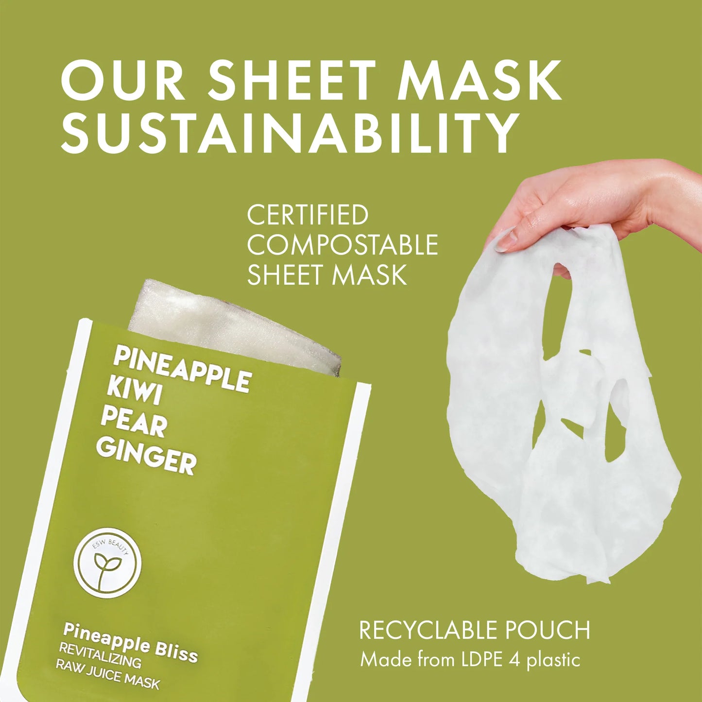 ESW Beauty - Pineapple Bliss Revitalizing Raw Juice Mask