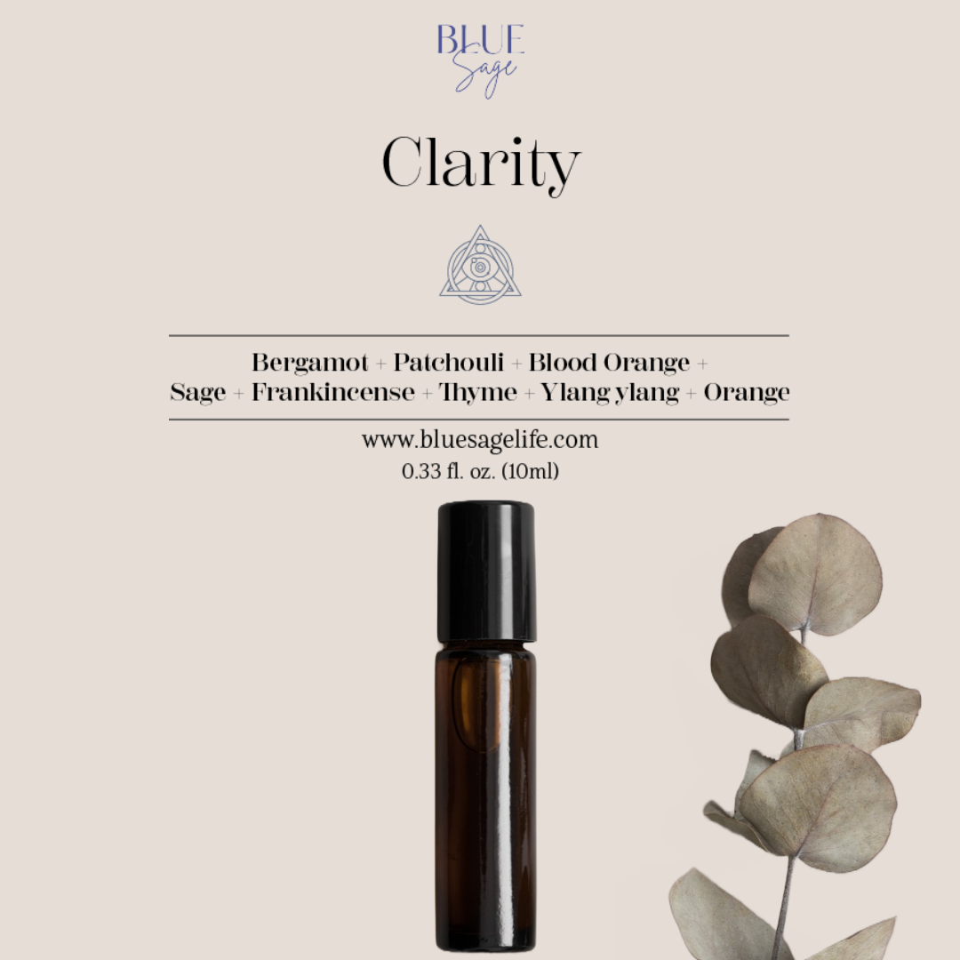 Clarity Blend | Essential Oil Aromatherapy Roller