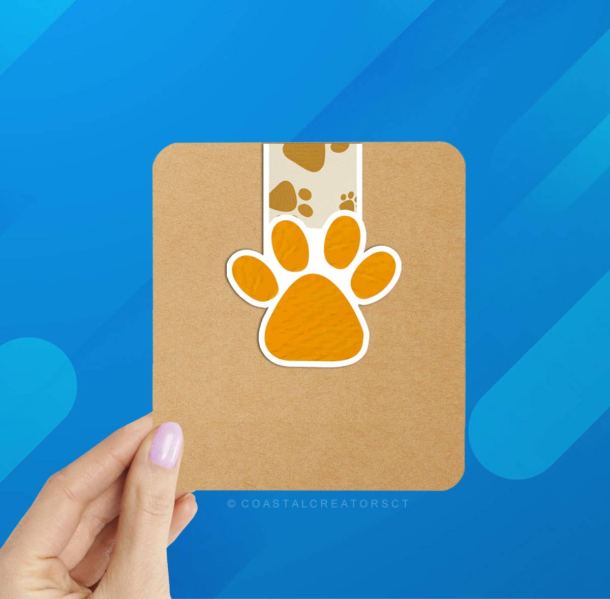 Corgi Dog Reversible Magnetic Bookmark
