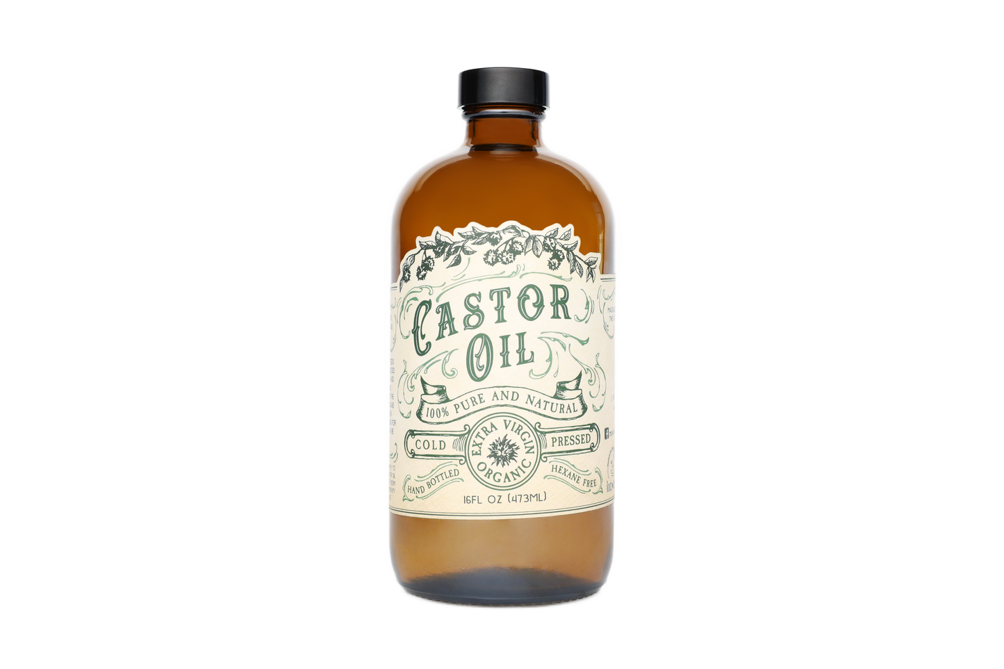 Organic Cold Pressed Castor Oil