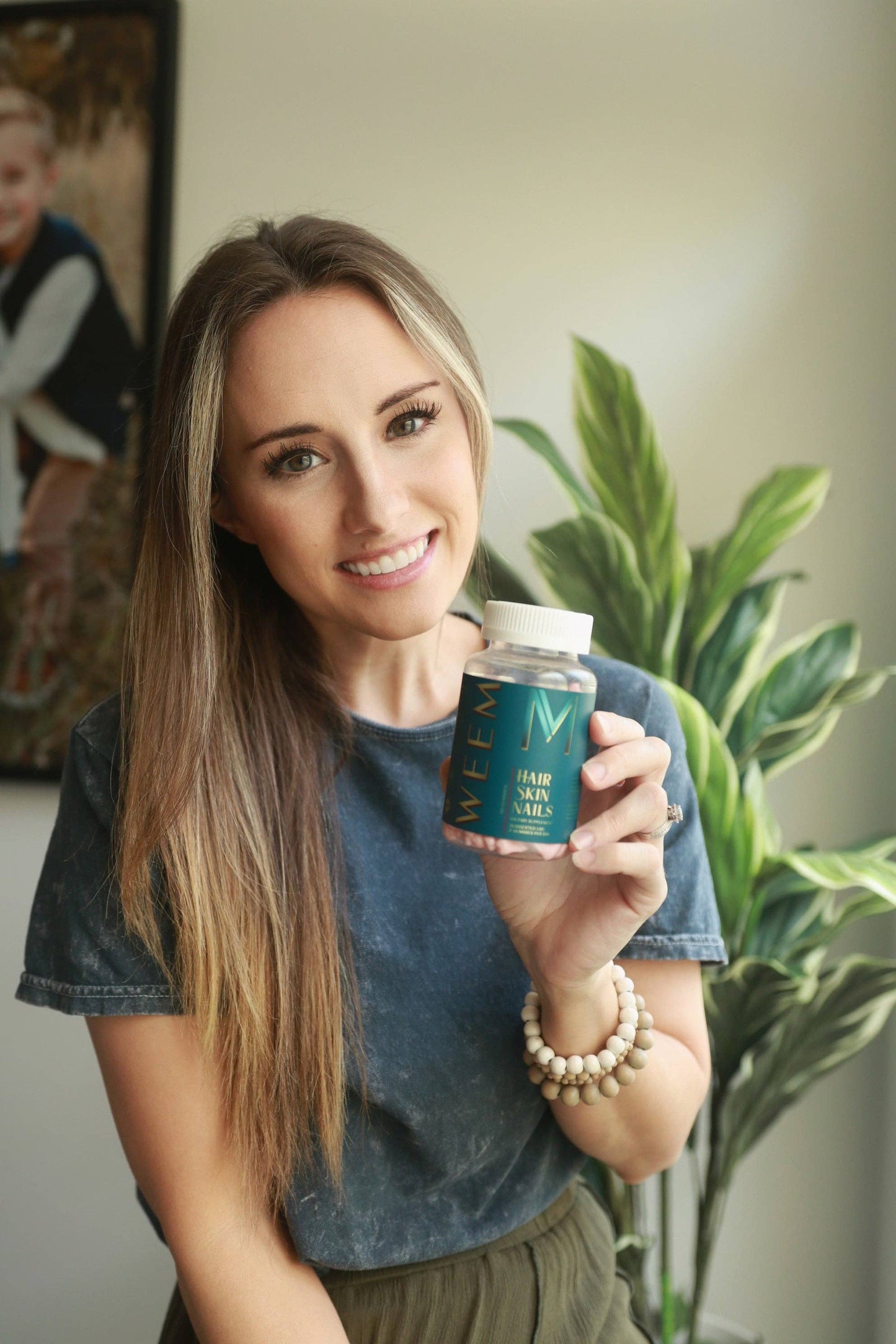 Hair Skin and Nail Gummies - Grow thicker and fuller hair.