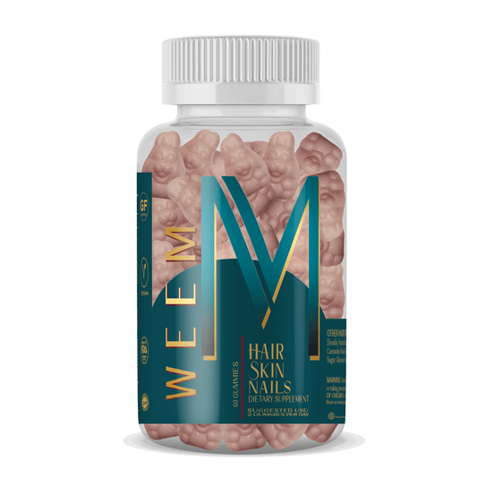 Hair Skin and Nail Gummies - Grow thicker and fuller hair.