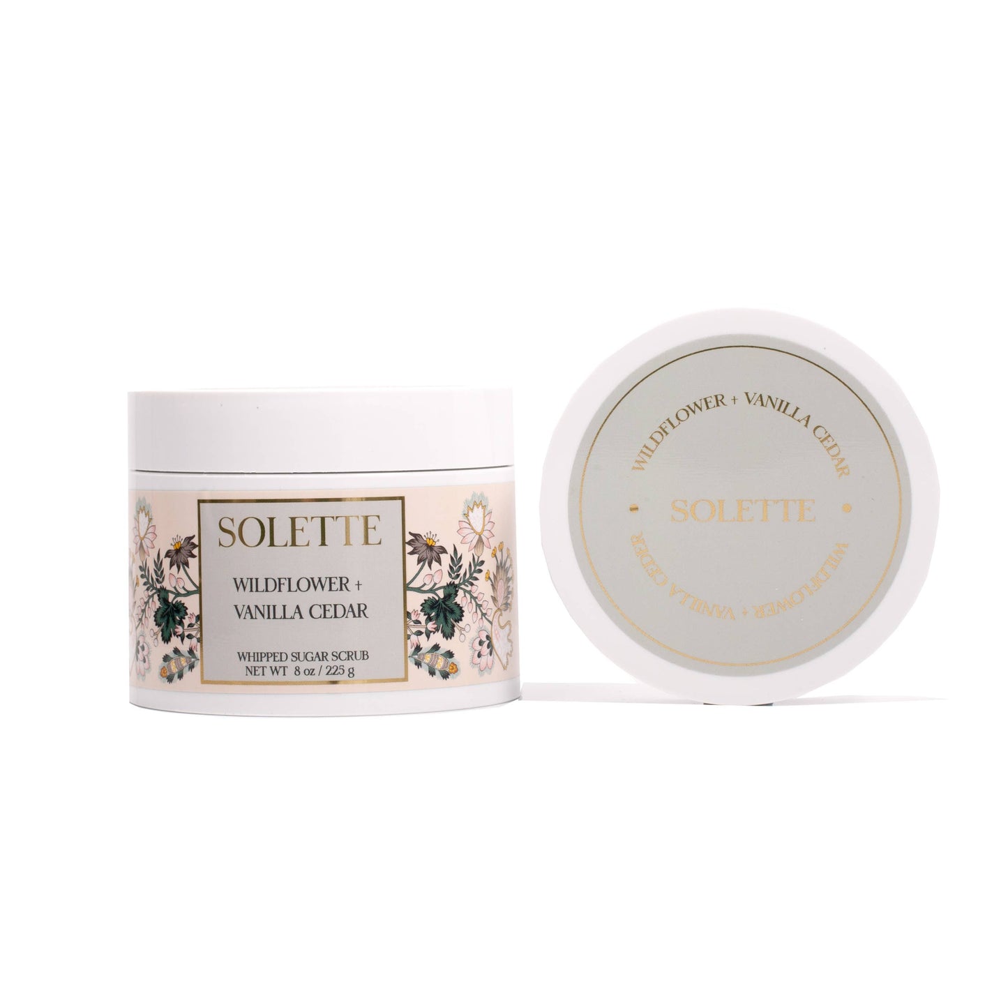 Wildflower + Vanilla Cedar Whipped Sugar Scrub