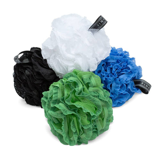 12pc Extra Poofy Gentle Exfoliating Bold Loofah Mixed Set