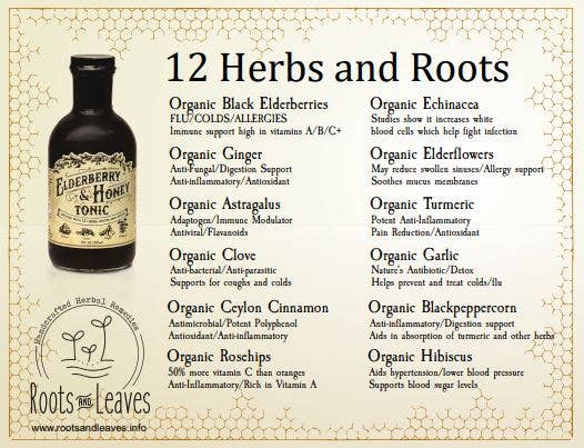 Elderberry & Honey Tonic