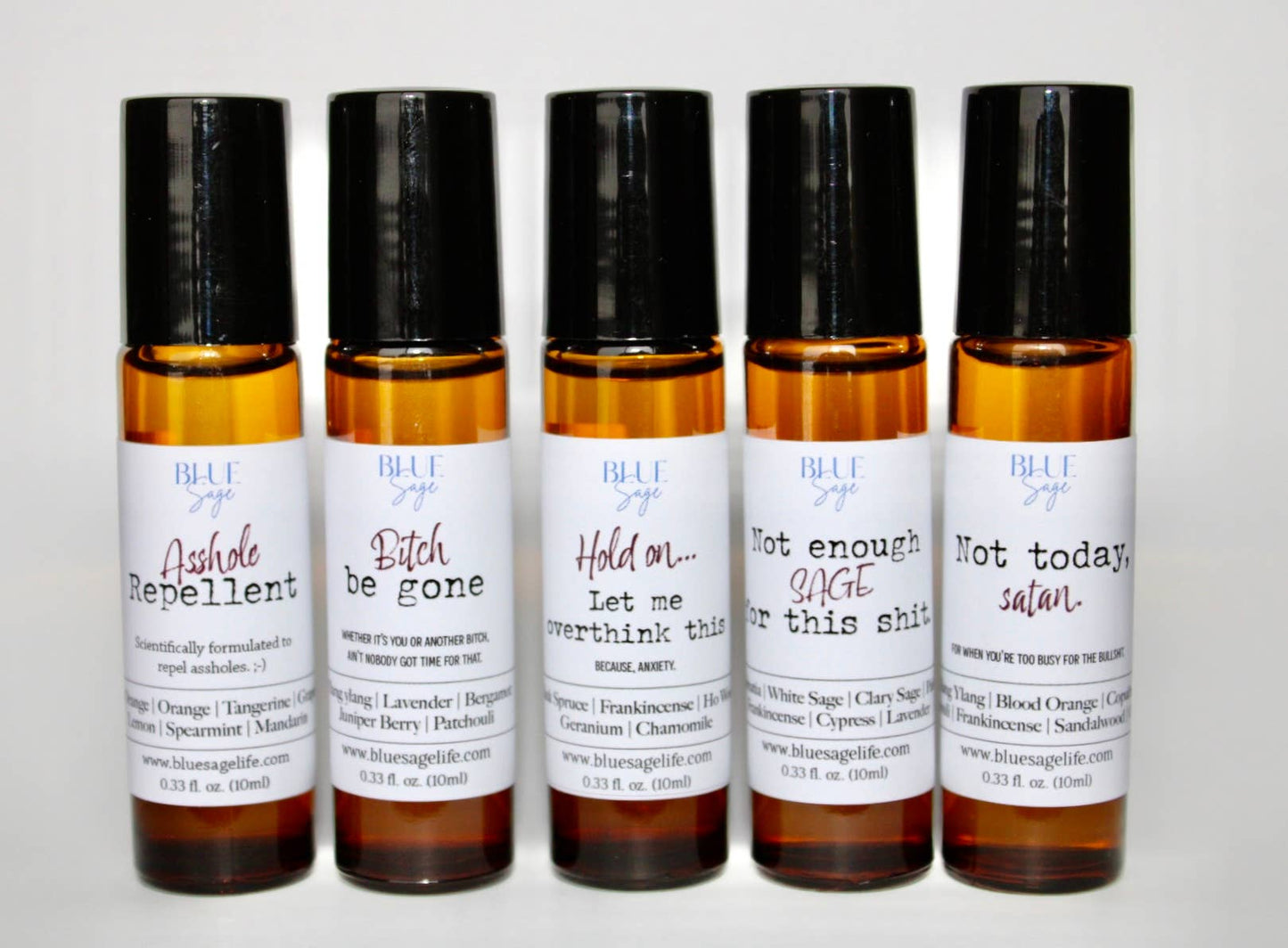 "A**hole Repellent" | Essential Oil Aromatherapy Roller