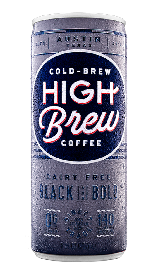 High Brew Coffee - Black & Bold