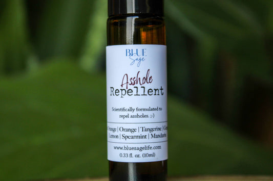 "A**hole Repellent" | Essential Oil Aromatherapy Roller