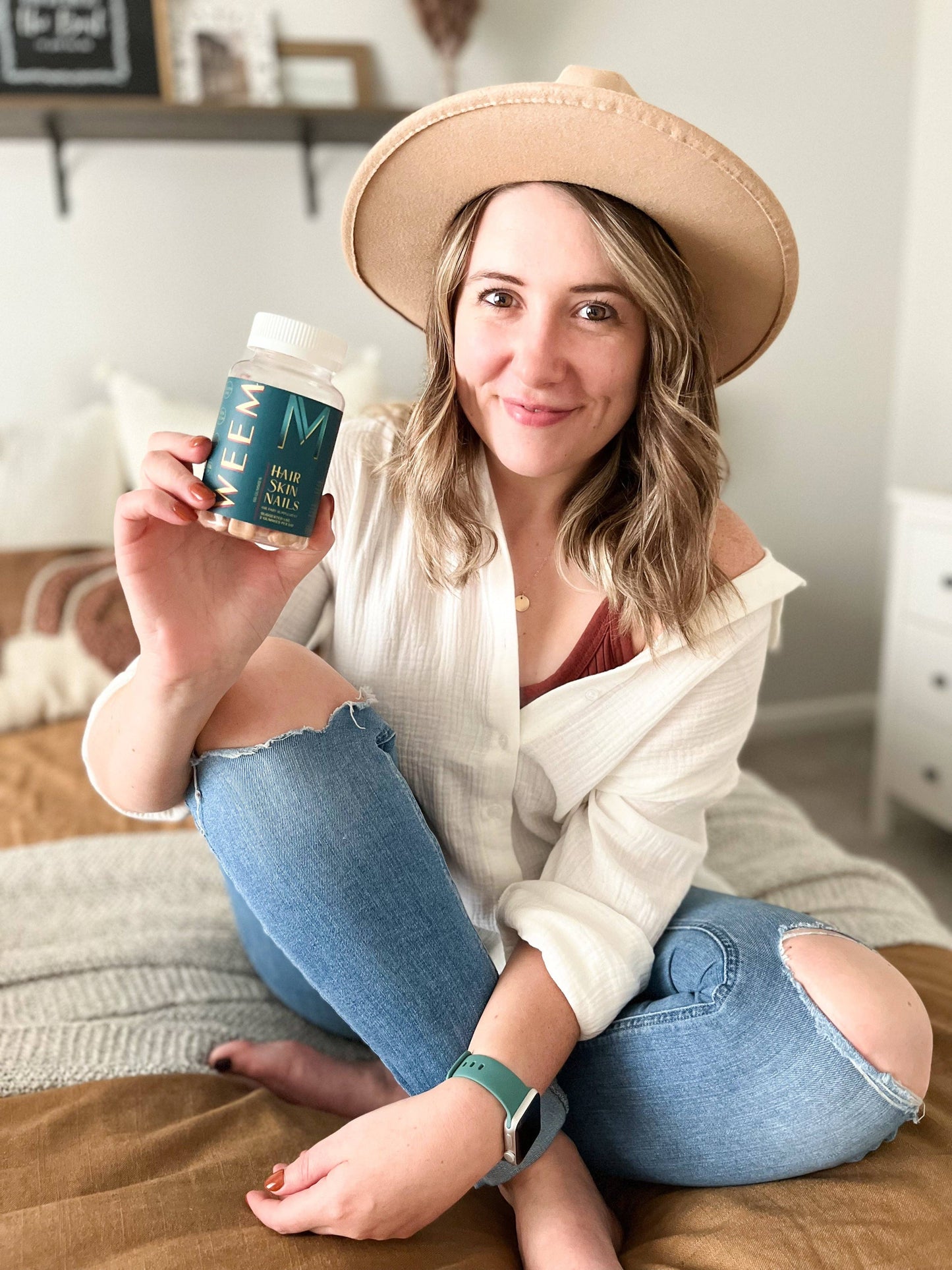 Hair Skin and Nail Gummies - Grow thicker and fuller hair.
