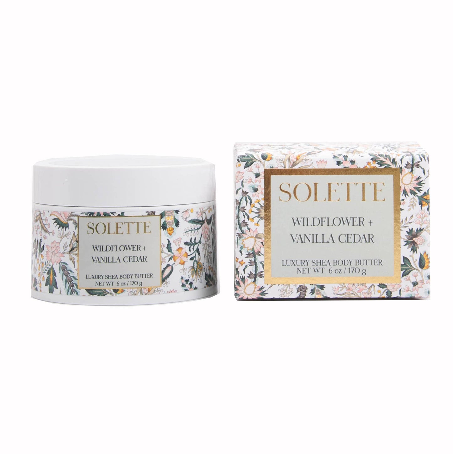 Wildflower + Vanilla Cedar Body Butter