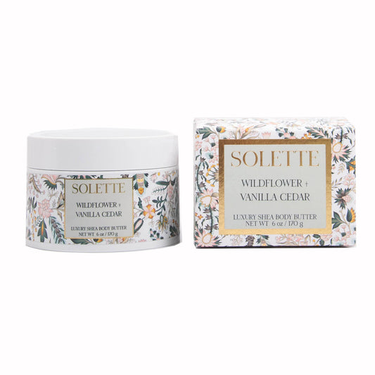 Wildflower + Vanilla Cedar Body Butter