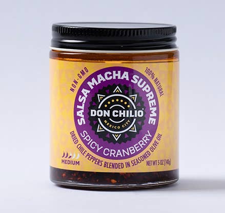 Don Chilio Spicy Cranberry Salsa Macha Supreme